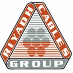 Riyadh Cables Group logo, a triangle badge