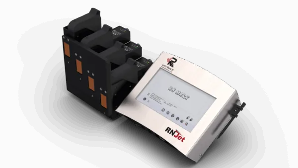 RN Mark RNJet T4 print head module with its control display